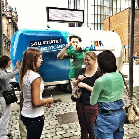 VDAB-Camper werkzoekende