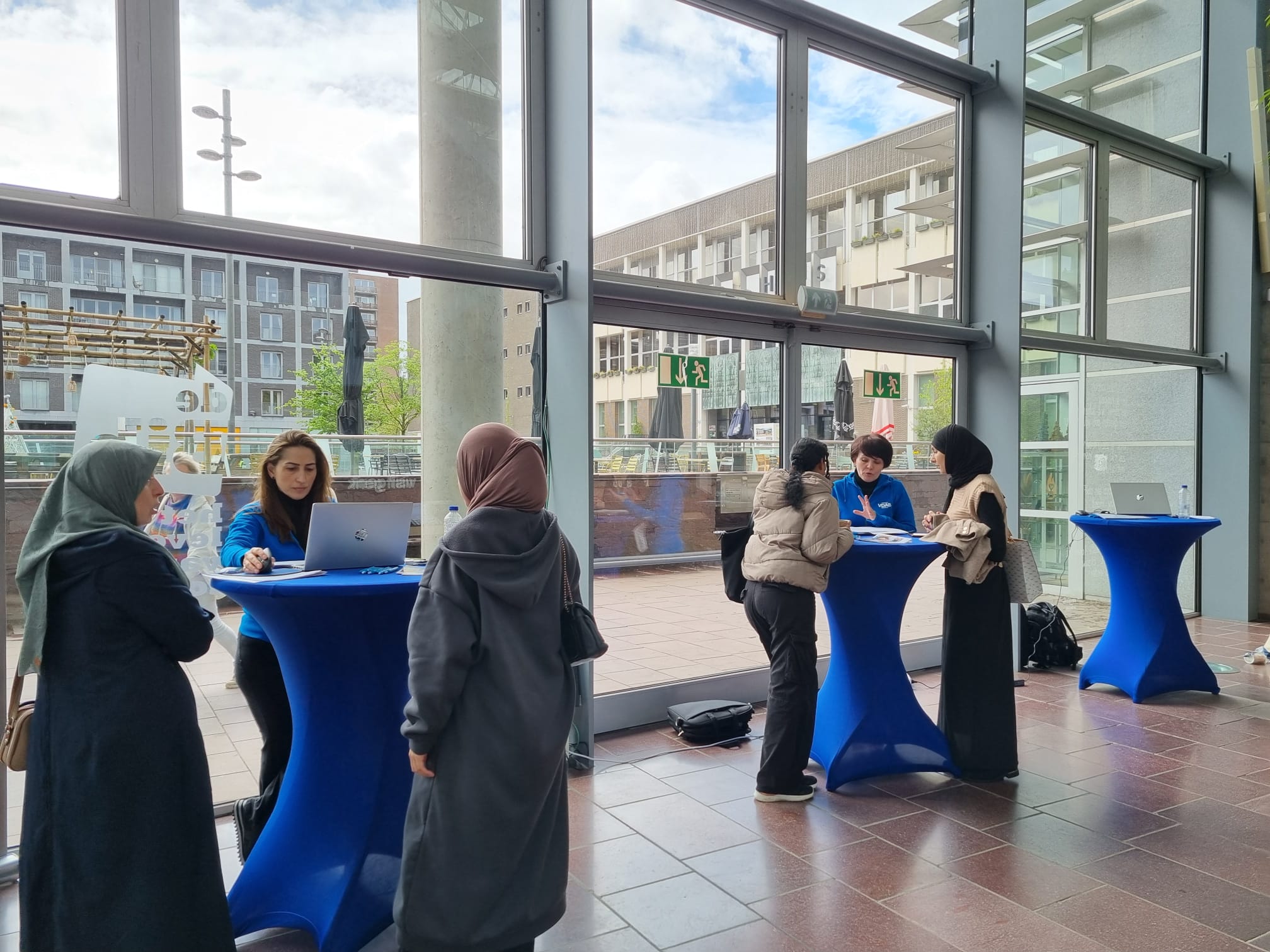 Horecatrailer in Genk, infogesprekken